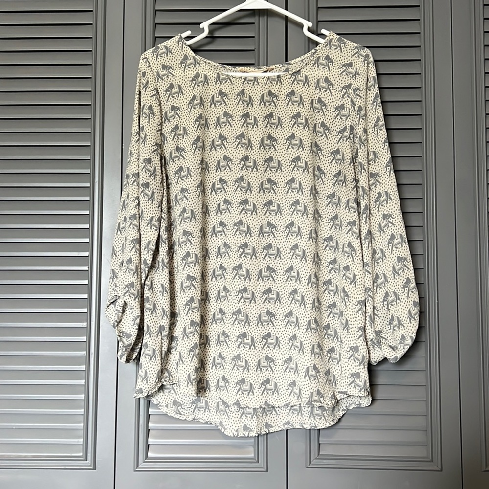 41 Hawthorn : Elephant Blouse - Large